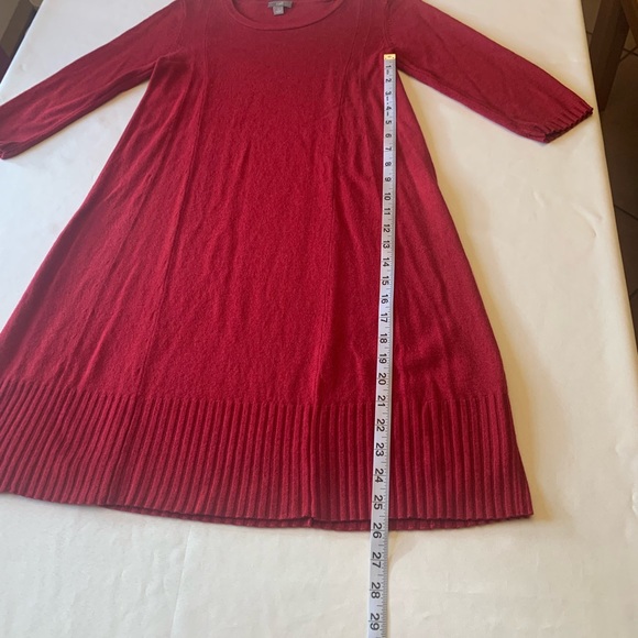 J. Jill red dress 30% wool size S - Picture 6 of 14